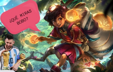 Game thủ LMHT tạo ra mod skin Lionel Messi cho vị tướng Milio