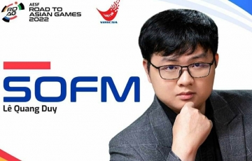 
                ASIAD: SofM được bổ nhiệm làm HLV Trưởng đội tuyển LMHT Việt Nam
            