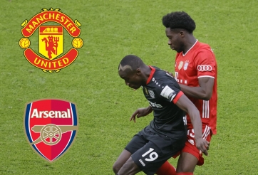Arsenal và MU quan tâm tiền đạo Bundesliga