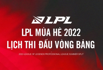 Lịch thi đấu LPL mùa Hè 2022