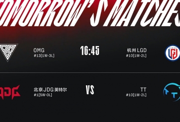 Lịch thi đấu LPL hôm nay ngày 27/6: OMG - LGD, JDG - TT
