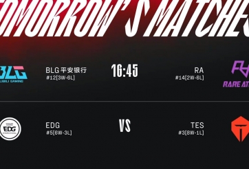 Lịch thi đấu LPL mùa Hè ngày 16/7: Đại chiến EDG - TES