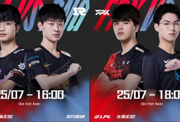 Trực tiếp LPL mùa Hè ngày 25/7: RA - RNG, FPX - TT