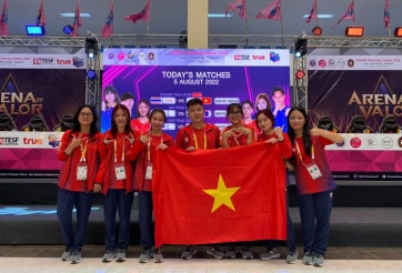 Liên Quân Mobile Việt Nam giành HCV đầu tiên ở một kỳ đại hội thể thao khu vực