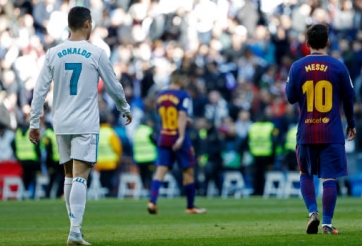 Không ‘nhả đạn’ liên tục nhưng Messi vẫn khiến Ronaldo phải ngước nhìn