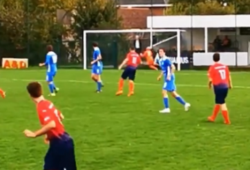 Video: Cầu thủ nghiệp dư tung cú sút với quỹ đạo mà Messi có mơ cũng không thể nghĩ ra