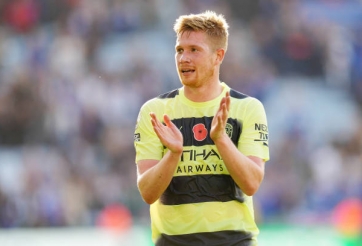 Đưa Man City ‘lên đỉnh’, De Bruyne trở thành ‘ông vua’ xứ sở Sương mù