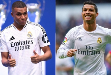 Mbappe nối gót Ronaldo nhận điều đặc biệt ở Real Madrid