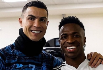 Vinicius Jr: 'Cristiano Ronaldo đã truyền cảm hứng cho tôi'