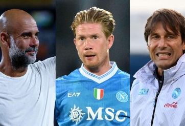 Kevin De Bruyne chỉ ra điểm khác biệt của Pep Guardiola và Conte