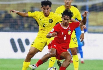 Ngược dòng thành công, Malaysia thắng cực đậm Lào