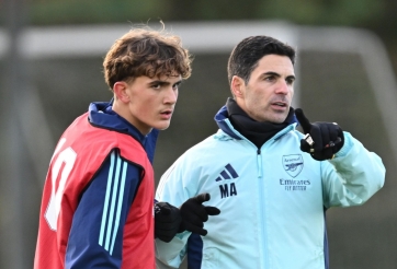 Arteta phát cuồng vì thần đồng 15 tuổi: 'Không cho đá, tôi đúng là mù!'