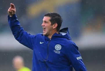 HLV Inter 'phát cuồng' sau bàn thắng phút 90+4