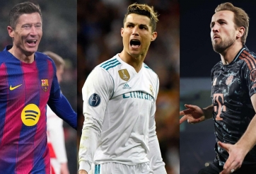 Lewandowsk lập kỷ lục sánh ngang Ronaldo tại Champions League