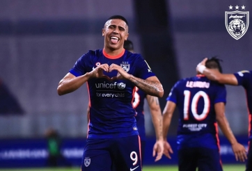 Malaysia cân nhắc nhập tịch tiền đạo Brazil ghi 1 bàn 1 trận