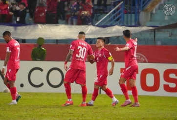 CAHN giúp V-League sắp vượt giải đấu Malaysia trên BXH châu Á