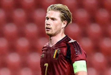 Kevin De Bruyne tái xuất mở toang cánh cửa dự World Cup