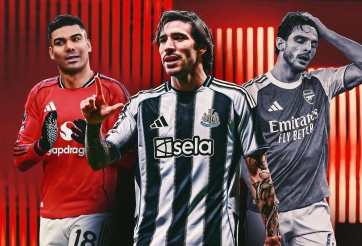 Thay Casemiro, MU chọn tiền vệ hay hơn Declan Rice