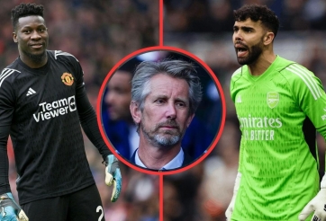 Huyền thoại MU gây sốc với nhận định về Raya và Onana