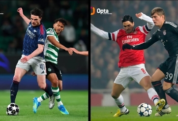 Delan Rice tái hiện kỷ lục của Arteta sau 13 năm