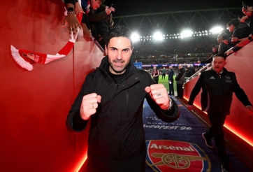 HLV Arteta báo tin cực vui đến fan Arsenal