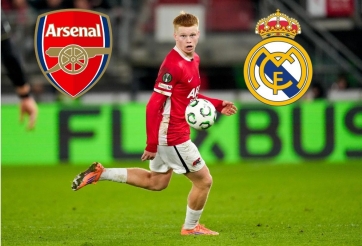 Real Madrid 'đại chiến' Arsenal vì bom tấn 80 triệu Bảng