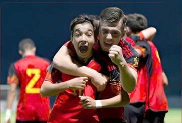 Sức mạnh của U17 Bỉ - đối thủ của U17 Việt Nam ở World Cup