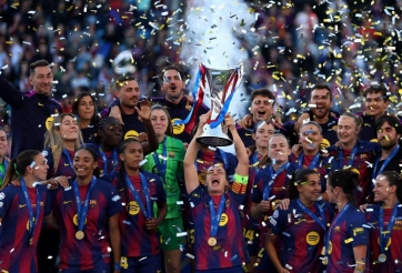 Thắng đậm 4-0, Barca chính thức vô địch Champions League