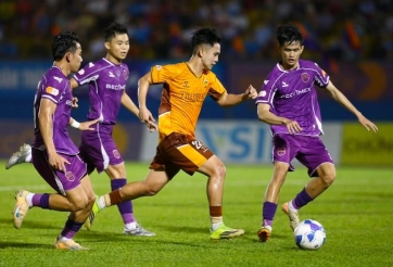 Trực tiếp bóng đá Becamex TP.HCM 1-1 HAGL: Về vạch xuất phát