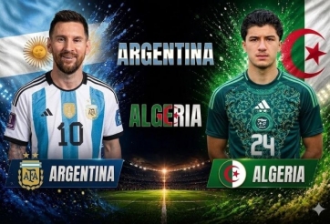 Xem trực tiếp Argentina vs Algeria - World Cup 2026 ở đâu?