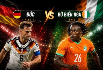 Đội hình mạnh nhất Đức vs Bờ Biển Ngà: Khó cản cỗ xe tăng