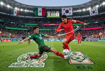 Trực tiếp bóng đá Mexico vs Hàn Quốc, 8h00 hôm nay 19/6