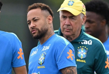 HLV Ancelotti báo tin mừng về Neymar trước trận quyết định của Brazil