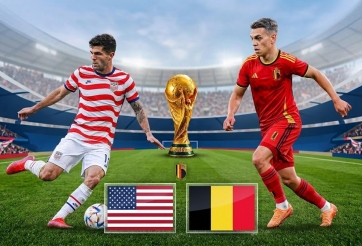 Dự đoán tỷ số Mỹ vs Bỉ: Cân bằng đến phút chót - World Cup 2026