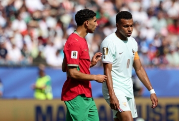 Mbappe lạnh lùng nói về Hakimi sau khi Pháp tiễn Morocco khỏi World Cup