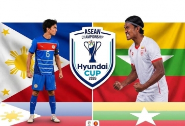 Xem trực tiếp Philippines vs Myanmar, 17h00 ngày 28/7 - AFF Cup 2026