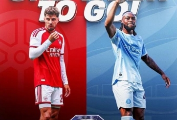 Chung kết Siêu cúp Anh giữa Arsenal vs Man City đá mấy giờ, ngày nào?