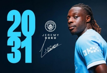 CHÍNH THỨC: Man City chốt tương lai nhà vô địch Ngoại hạng Anh