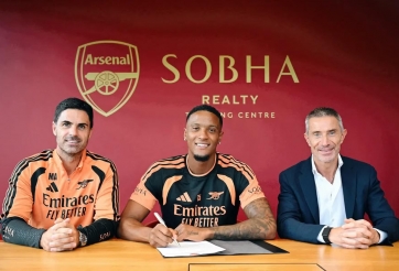 CHÍNH THỨC: Arsenal trình làng tân binh 55 triệu Bảng trước CĐV