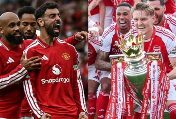 Huyền thoại MU phũ phàng: 'Quỷ đỏ vẫn còn rất xa Arsenal'