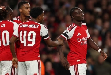 Arsenal giải mã Lille, thắng trận thứ 14 liên tiếp tại Champions League