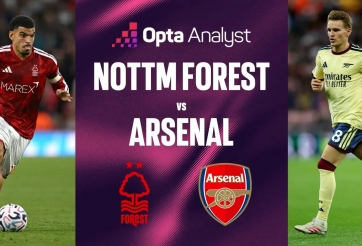 Siêu máy tính soi kết quả Nottingham Forest vs Arsenal: Pháo thủ lợi thế
