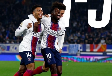 Dembele chuộc lỗi, PSG ngược dòng kịch tính trên sân Strasbourg