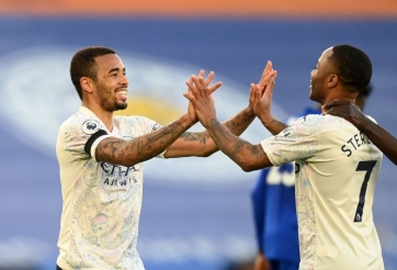 Man City thắng dễ Leicester ngay trên sân khách