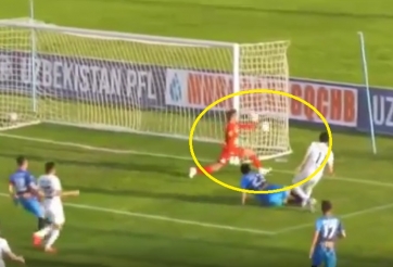 VIDEO: Bàn thắng ảo ma nhất thế giới, sút không vào nhưng vẫn được tính