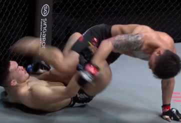 Ra đòn đá bóng, võ sĩ MMA nhận thẻ đỏ và xử thua