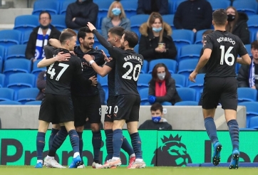 Man City thua ngược trong trận cầu 5 bàn thắng