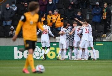 MU đánh bại Wolves nhờ pha lập công của sao trẻ