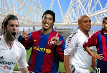 Ronaldinho, Rivaldo cùng dàn huyền thoại tái xuất trận Siêu kinh điển