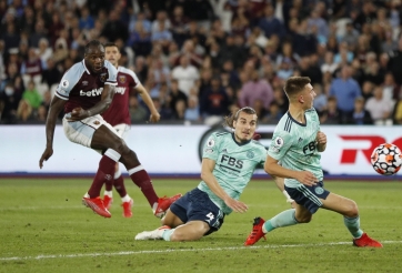 Hủy diệt Leicester, West Ham vươn lên dẫn đầu Ngoại hạng Anh